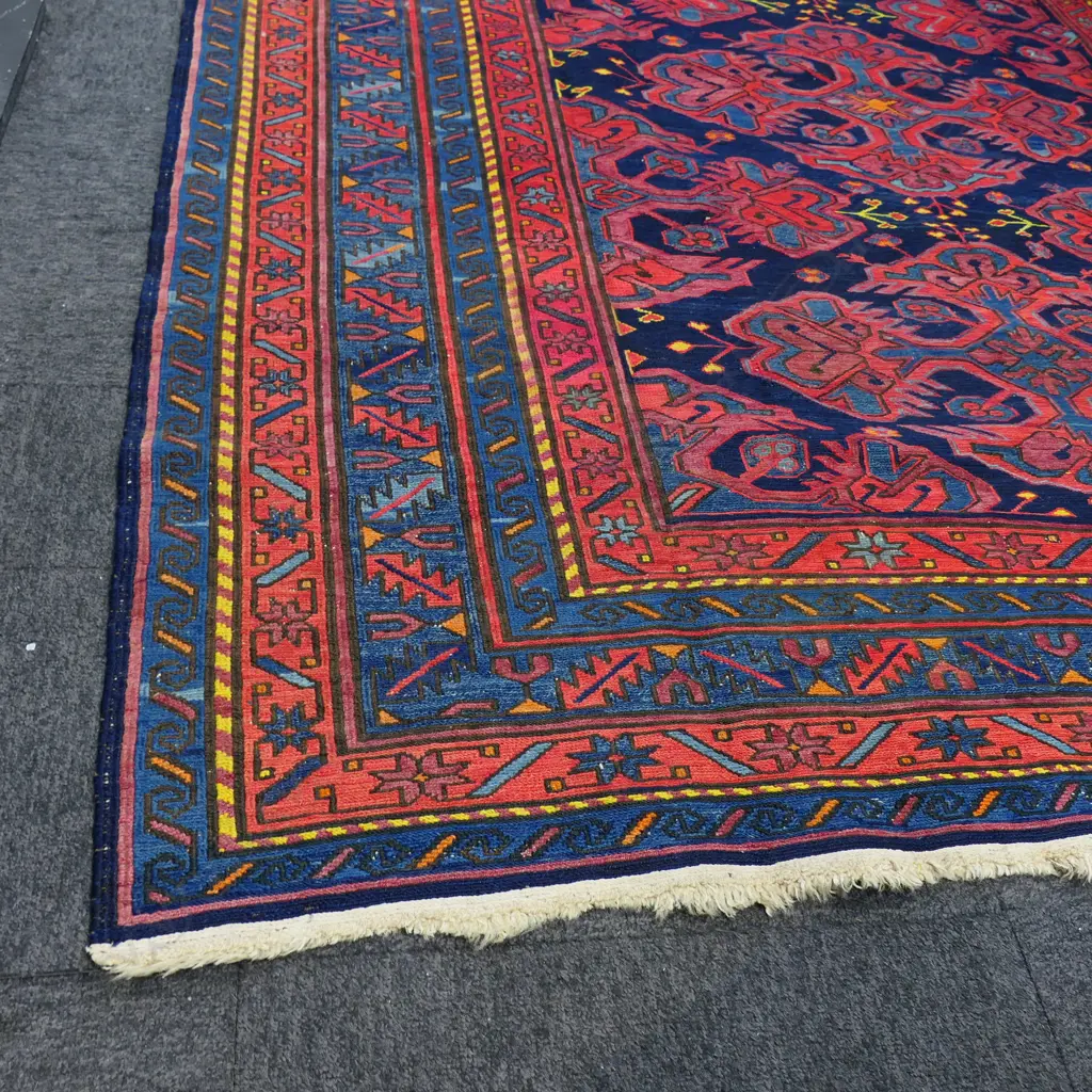 KILIM HAND KNOTTED ALL WOOL RUNNER 3480x1720mm Image 1++