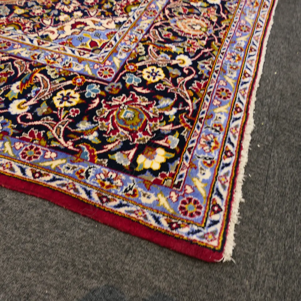 PERSIAN HAND KNOTTED WOOL PILE RUG 3670x2420mm Image 1++