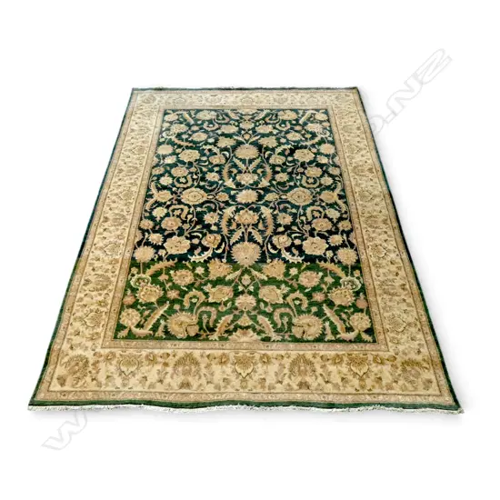 HAND KNOTTED WOOL PILE PAKISTANI ZEIGLER RUG 2700x1850mm