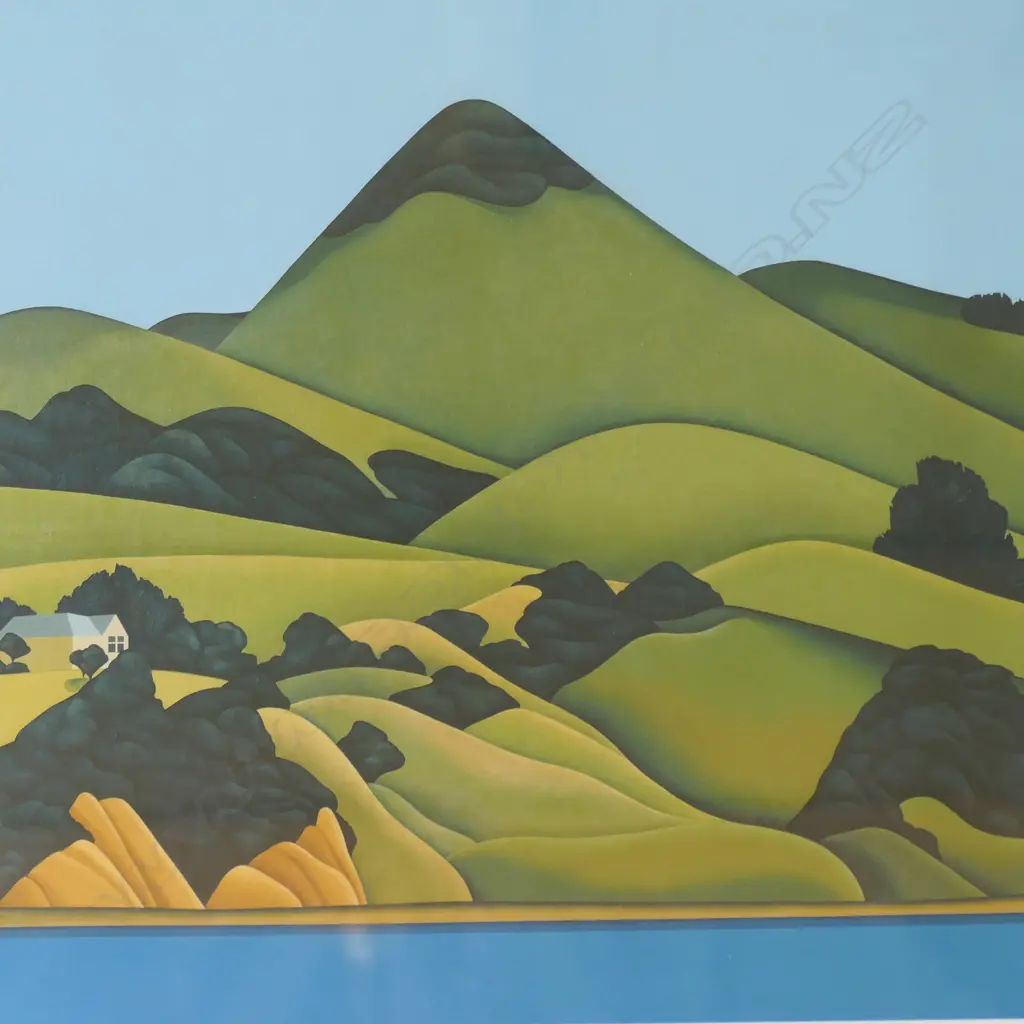 ROBIN WHITE, HARBOUR CONE, REPRODUCTION PRINT, 370x370mm Image 1++