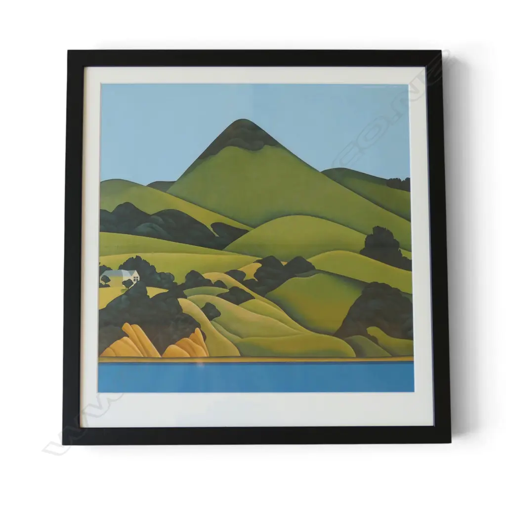 ROBIN WHITE, HARBOUR CONE, REPRODUCTION PRINT, 370x370mm Image 1++