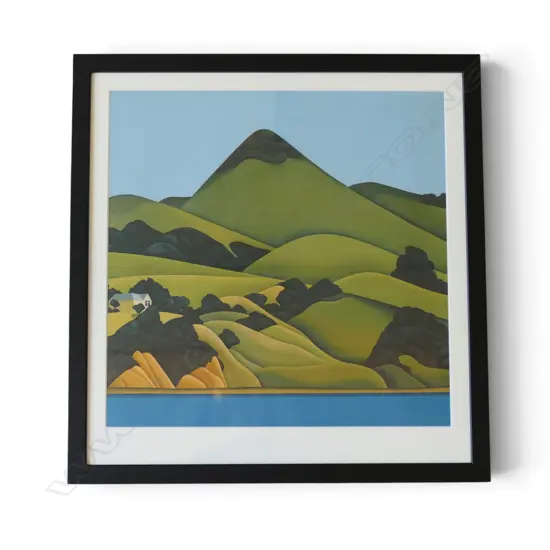 ROBIN WHITE, HARBOUR CONE, REPRODUCTION PRINT, 370x370mm