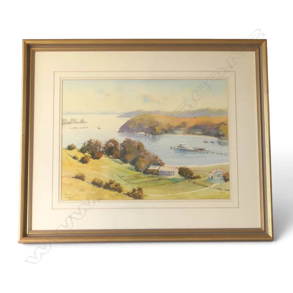 JOHN D. KODRIC, UNTITLED, WATERCOLOUR, 535x740mm Image 1++