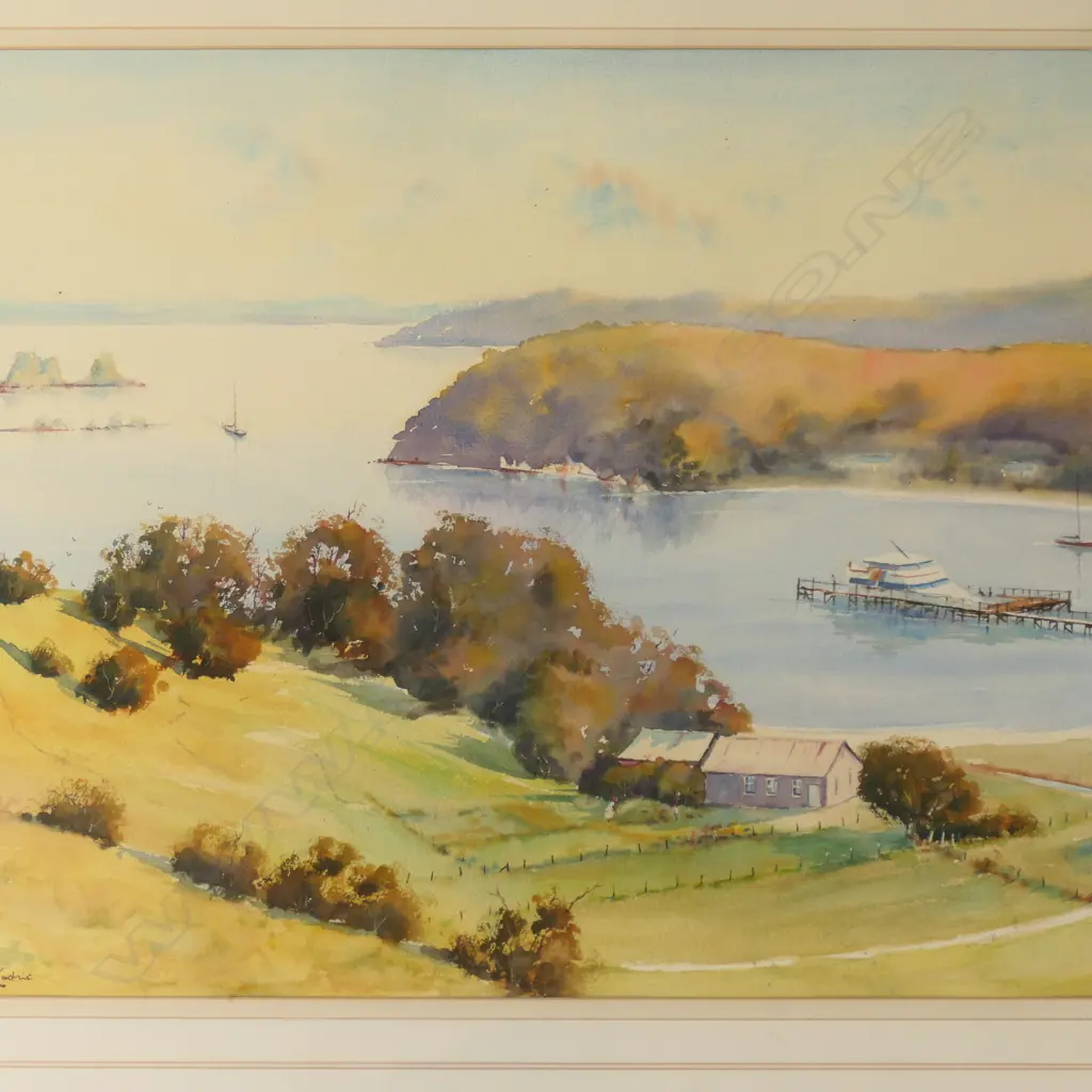 JOHN D. KODRIC, UNTITLED, WATERCOLOUR, 535x740mm Image 1++