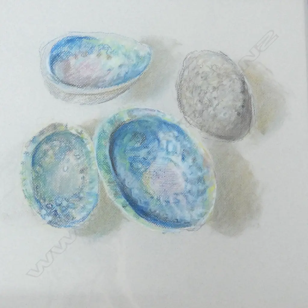 THREE PAINTINGS, JOAN FEAR PASTEL, TWO TRADITIONAL WATERCOLOURS Image 1++