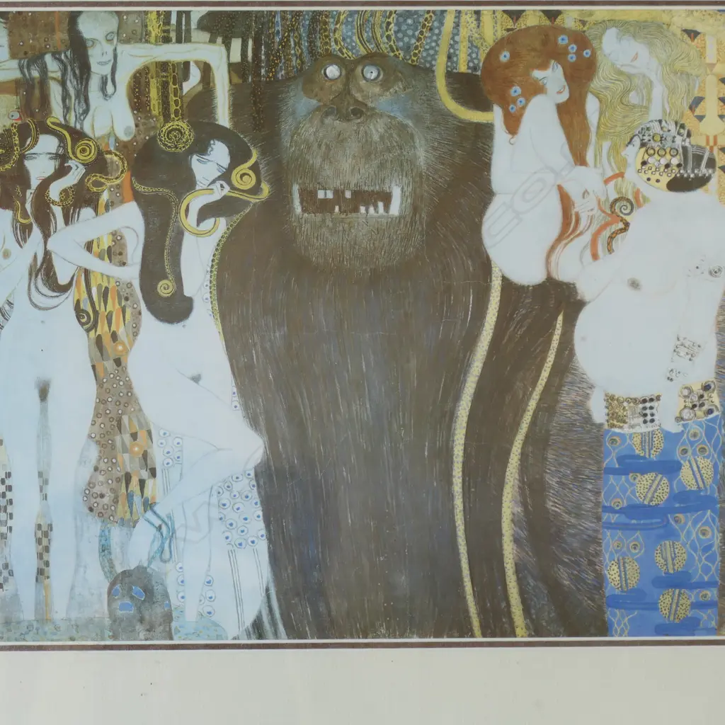 GUSTAV KLIMT PRINT 270x410mm Image 1++