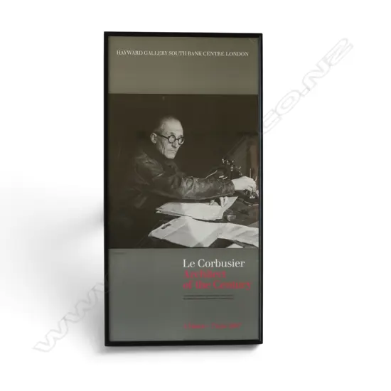 LE COBUSIER GALLERY POSTER PRINT 700x345mm