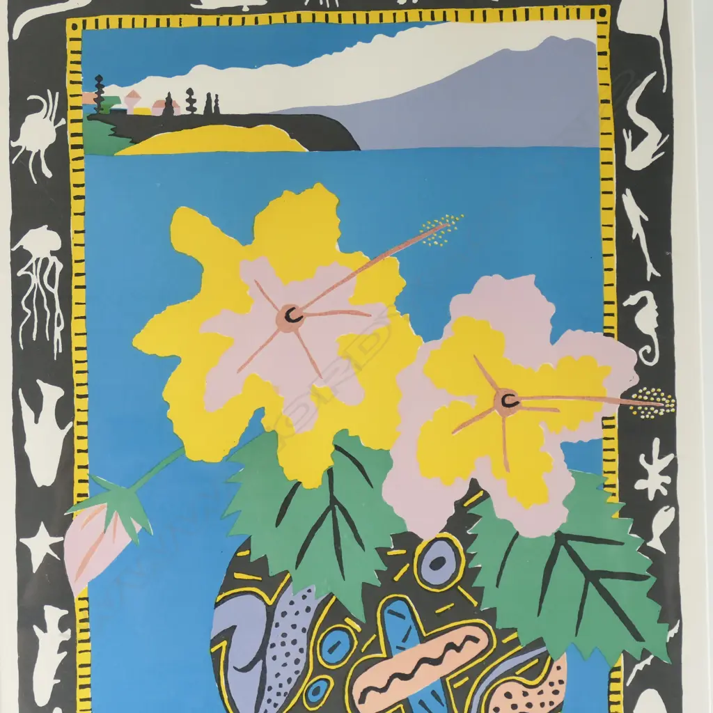 PAMELA WOLFE, HIBISCUS, PRINT Ed. 2/46, 640x490mm Image 1++