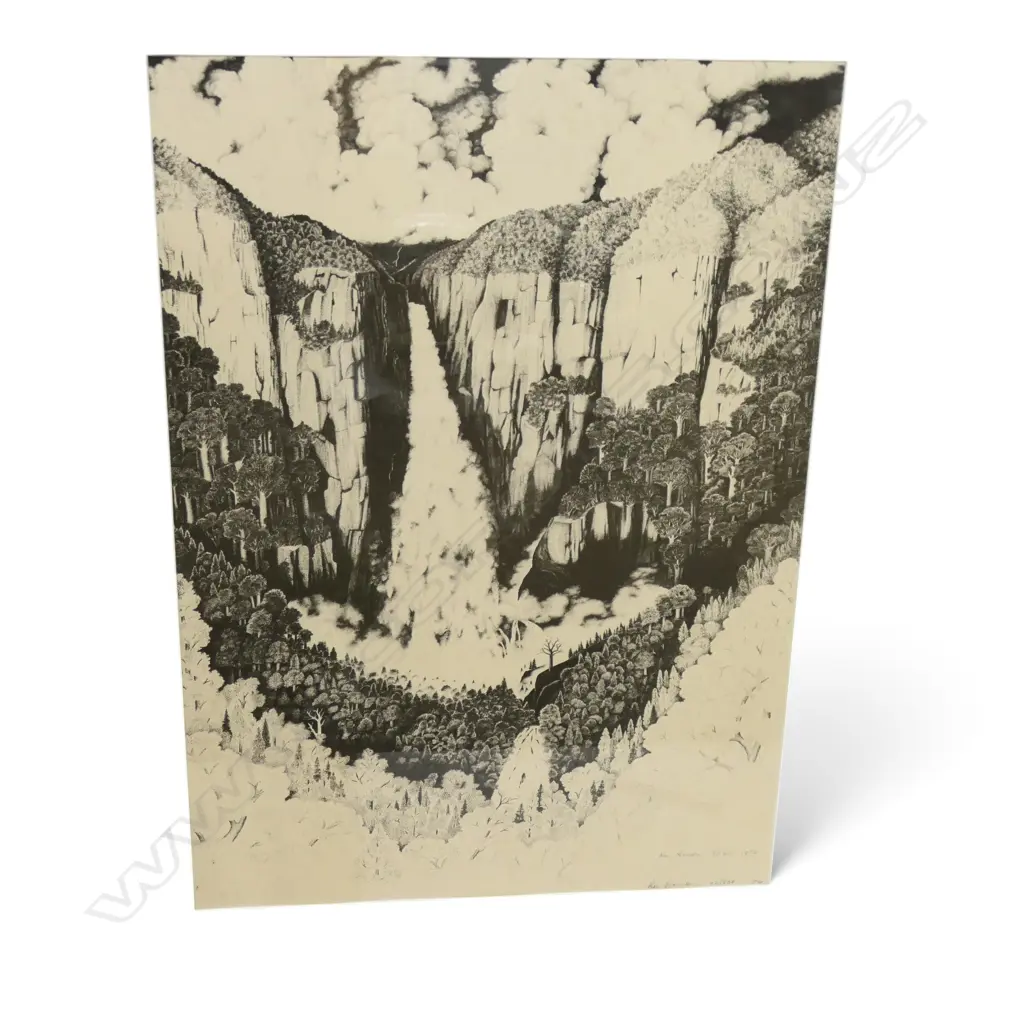 CAROLE SHEPHERD PRINT & REI HAMON PRINT 610x440mm + MOUILLAGE DE KORORA REKA PRINT faults Image 1++