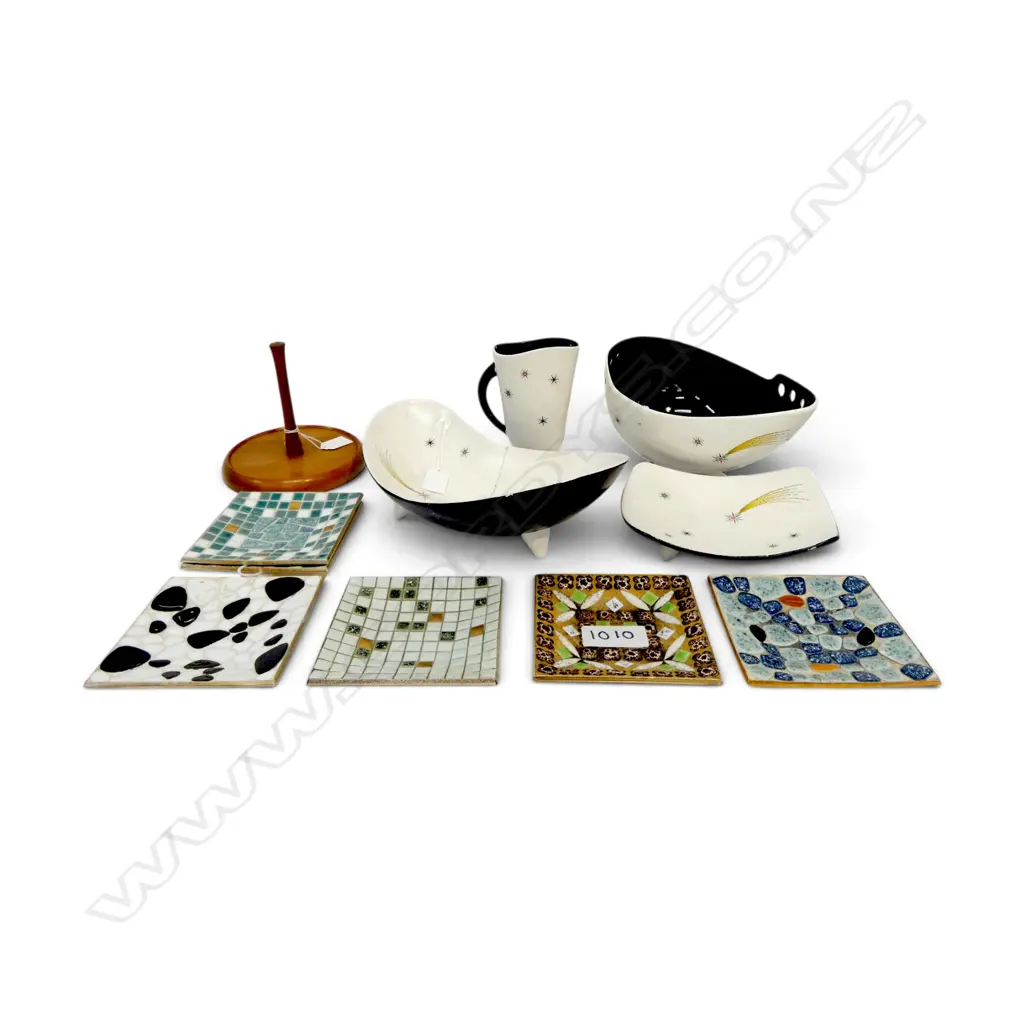 4 PCES WADE 'SHOOTING STAR' CHINA faults, 6 DISHES & OTHER W.300mm Image 1++