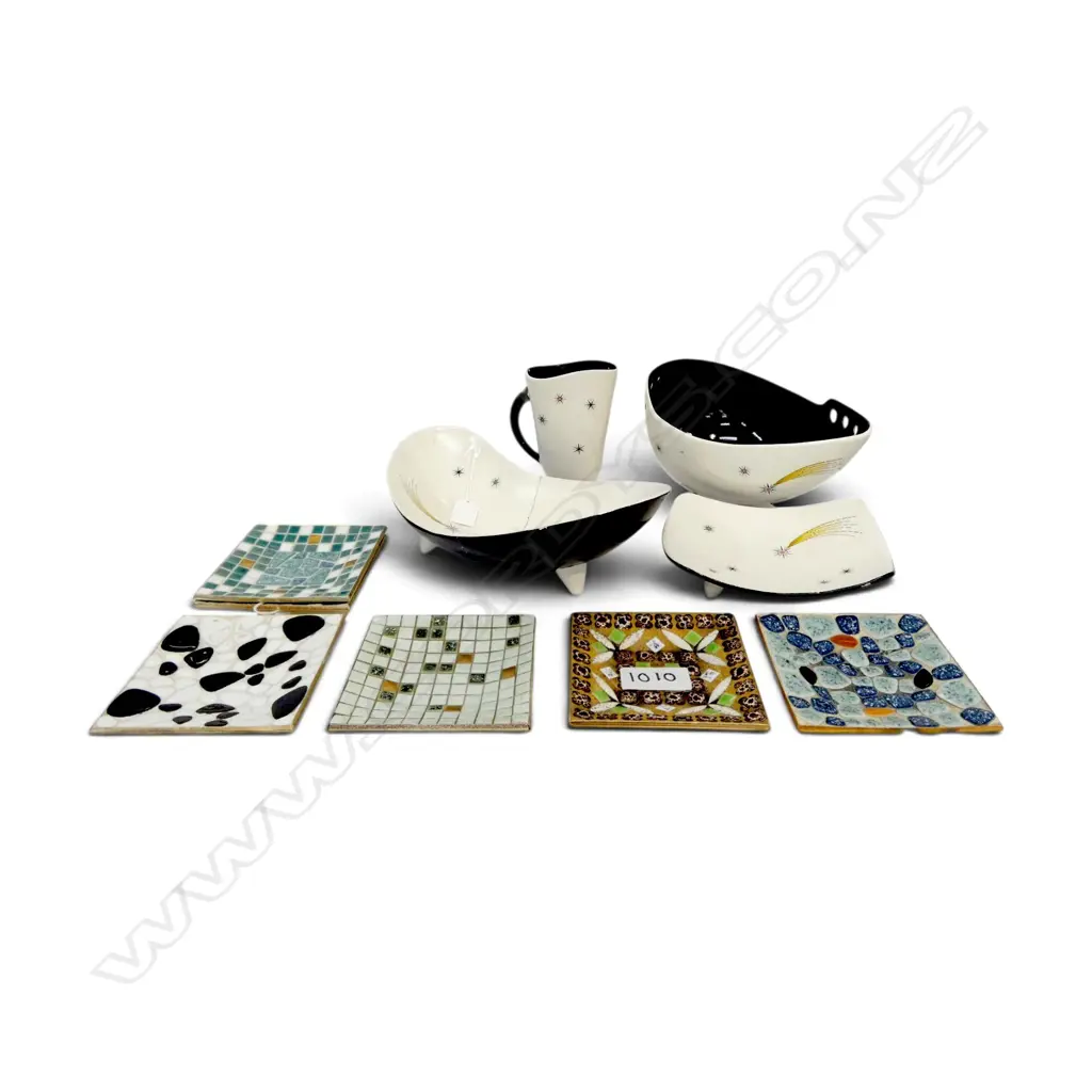 4 PCES WADE 'SHOOTING STAR' CHINA faults, 6 DISHES & OTHER W.300mm Image 1++