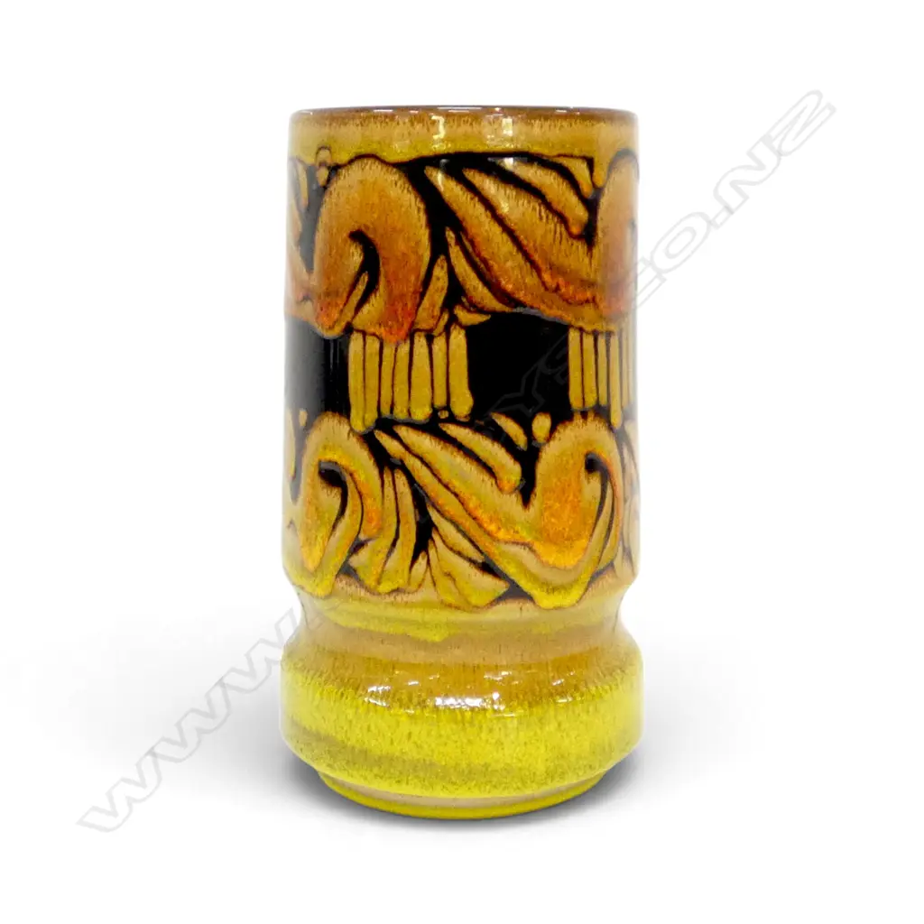 MID-CENTURY POOLE AEGAN VASE No.84 H.235mm Image 1++