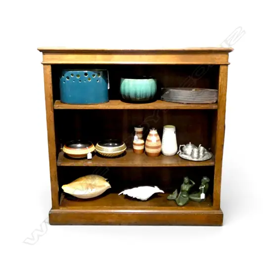 ANTIQUE OAK BOOKCASE two shelves 1700x300x1700mm