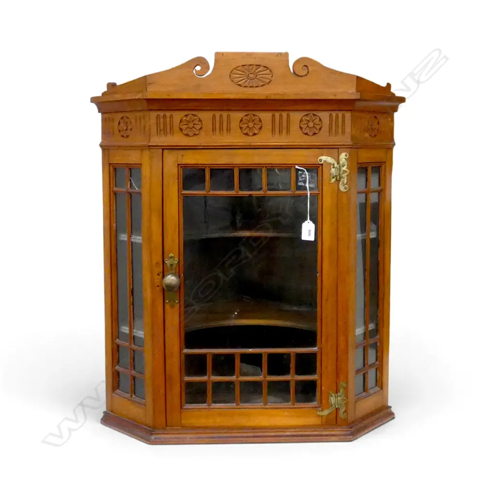 20thC CORNER CABINET H.715mm Image 1++