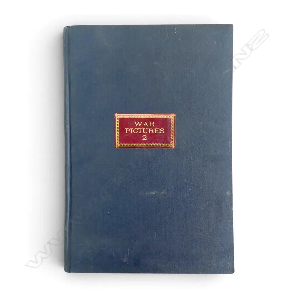 WAR PICTURES - CANTERBURY TIMES 1915 BOUND VOL. EX. COND. Image 1++