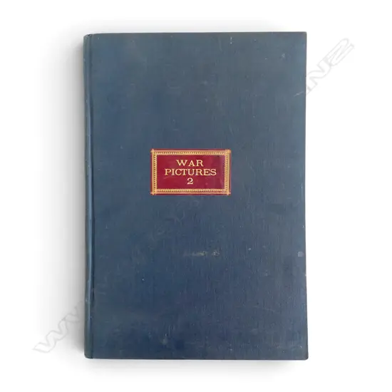 WAR PICTURES - CANTERBURY TIMES 1915 BOUND VOL. EX. COND.
