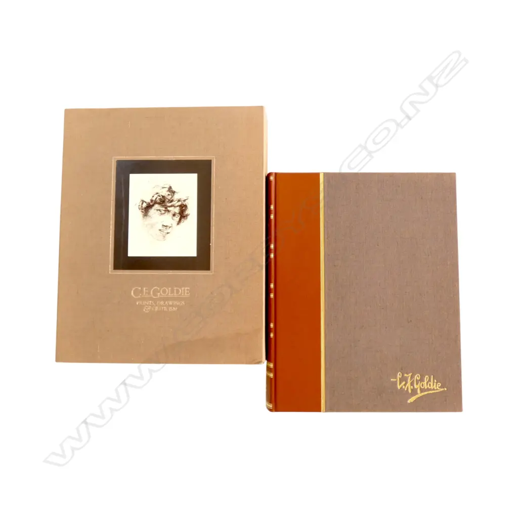 C.F. GOLDIE - PRINTS, DRAWINGS & CRITICISM by ALISTER TAYLOR & JAN GLEN Image 1++