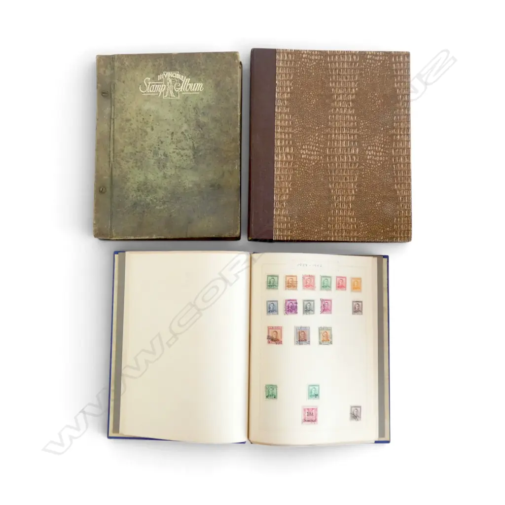 3 STAMP ALBUMS  Image 1++