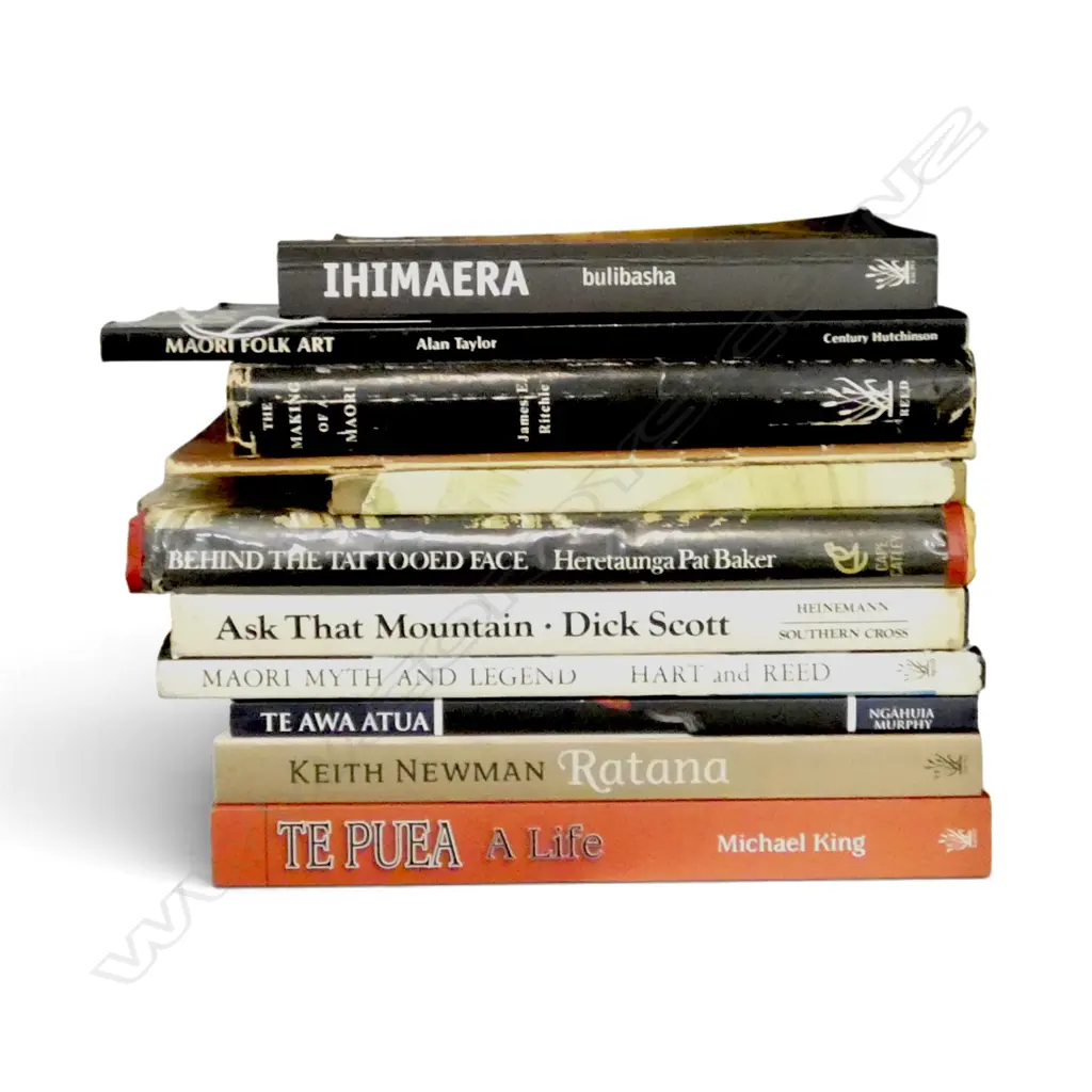 11 MAORI/N.Z. REFERENCE BOOKS Image 1++