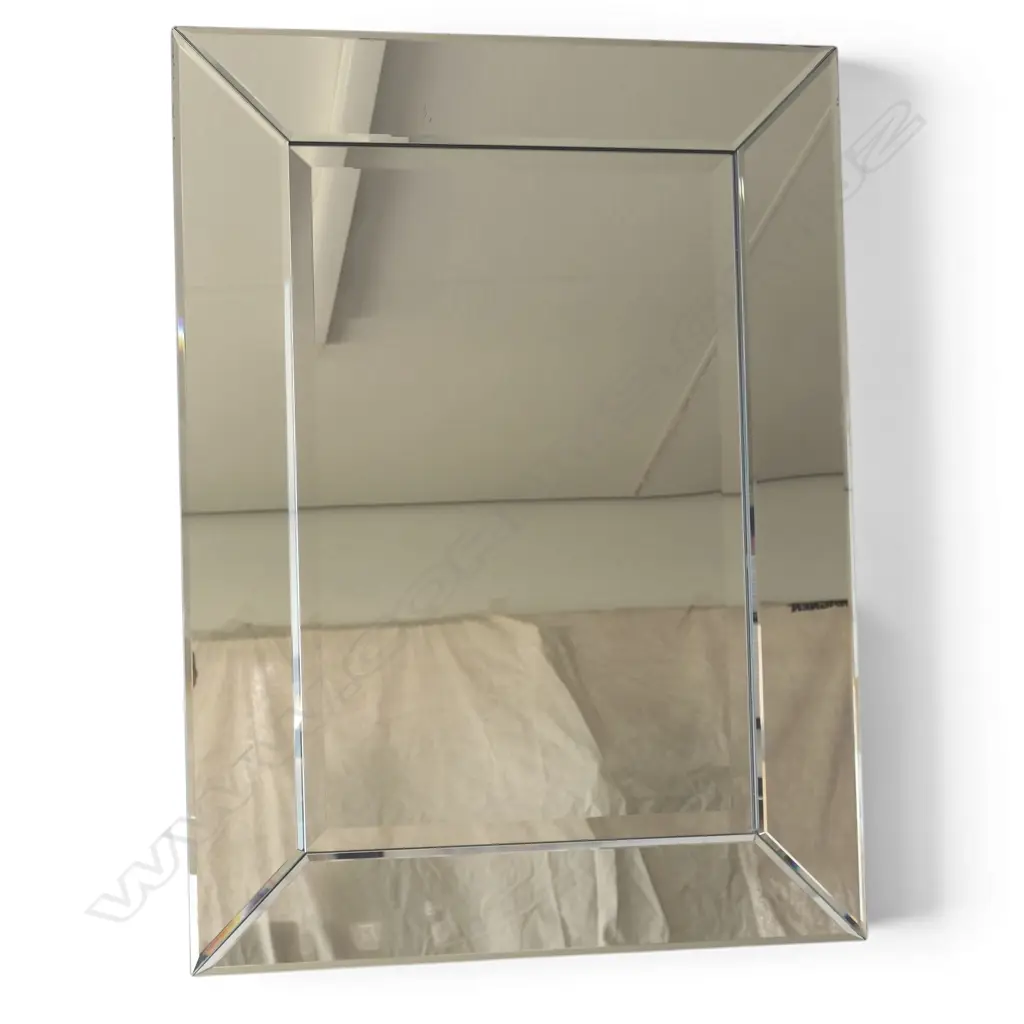 MIRROR w. SECTIONAL FRAME 885x650mm Image 1++