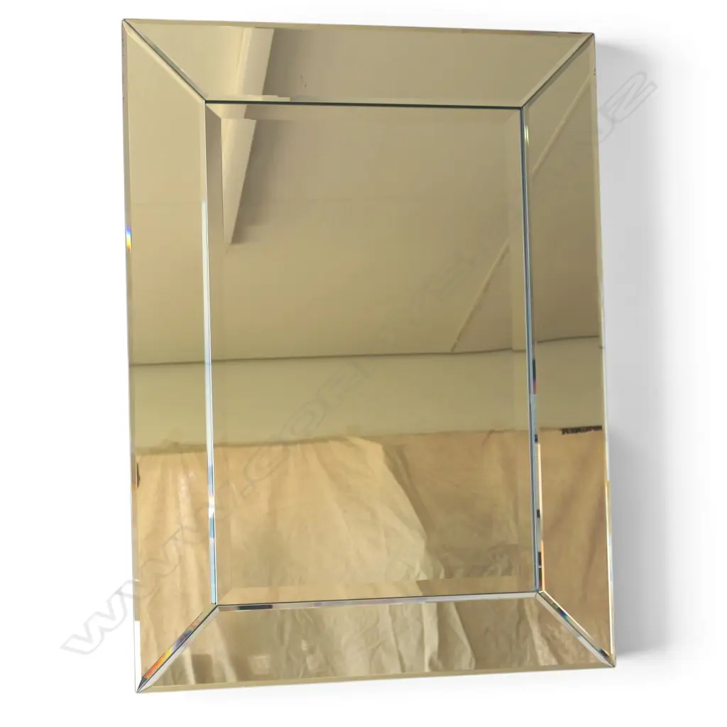 MIRROR w. SECTIONAL FRAME 885x650mm Image 1++