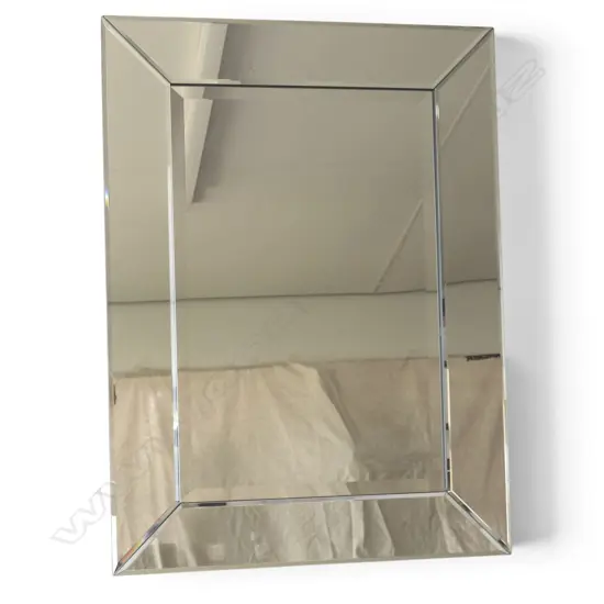 MIRROR w. SECTIONAL FRAME 885x650mm