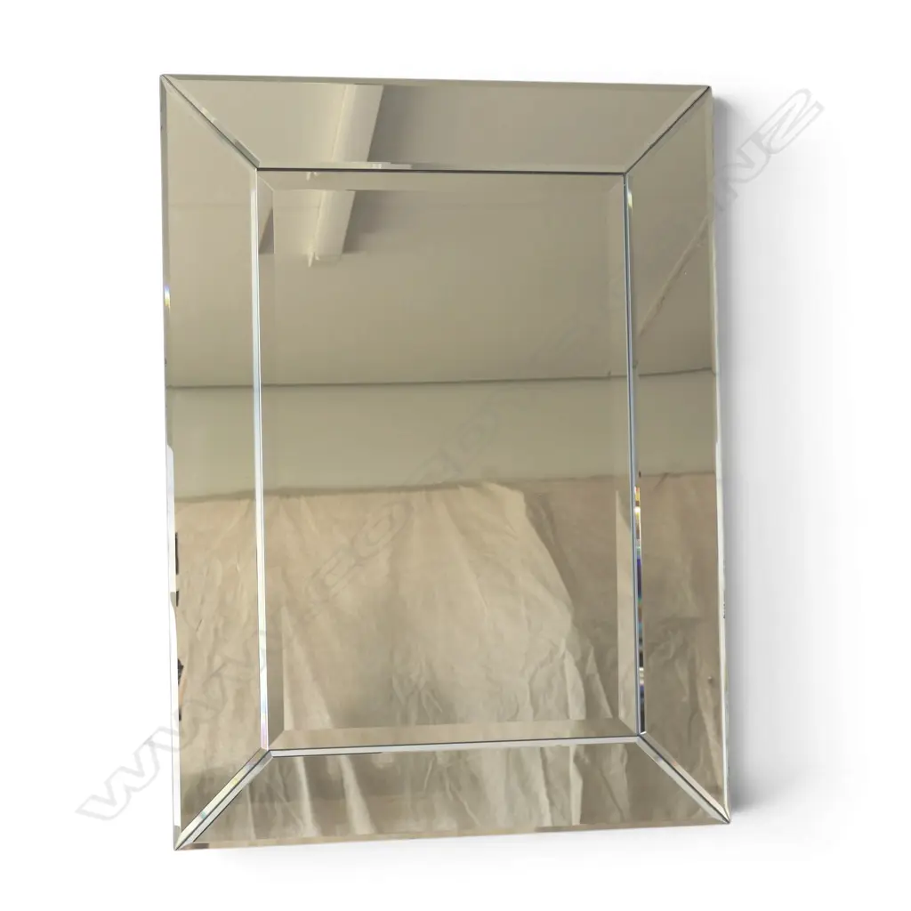 MIRROR w. SECTIONAL FRAME 885x650mm Image 1++