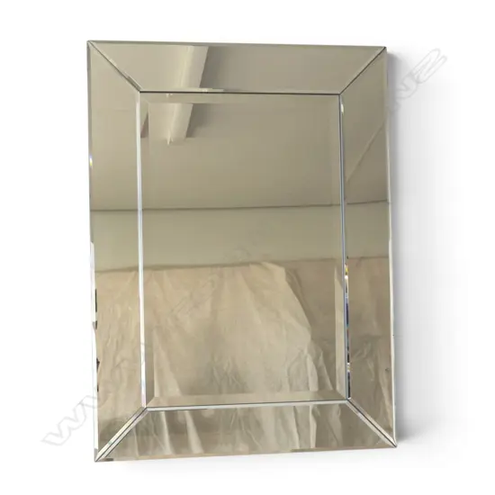MIRROR w. SECTIONAL FRAME 885x650mm