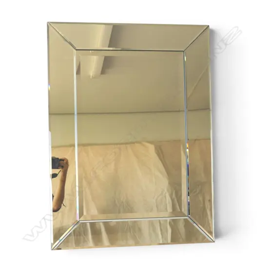 MIRROR w. SECTIONAL FRAME 885x650mm