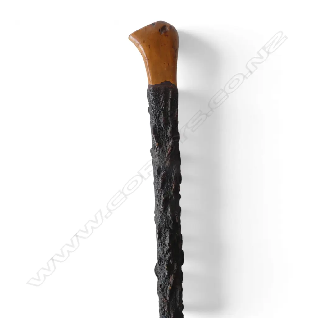 GNARLED WOOD WALKING STICK L.890mm Image 1++