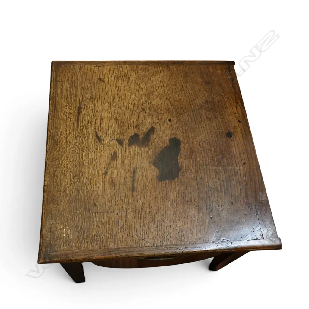 GEORGIAN OAK COMMODE 500x480x480mm Image 1++