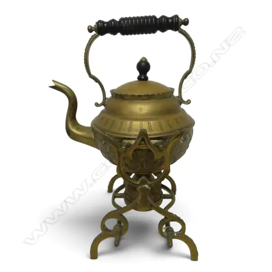BRASS SPIRIT KETTLE H.310mm
