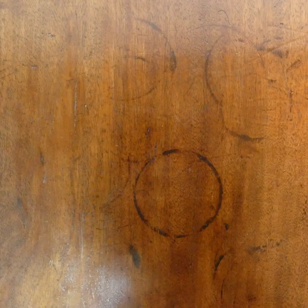PAIR OF GEORGIAN COMMODES (NO KEY - TOP MARKED)  470 X 500MM Image 1++