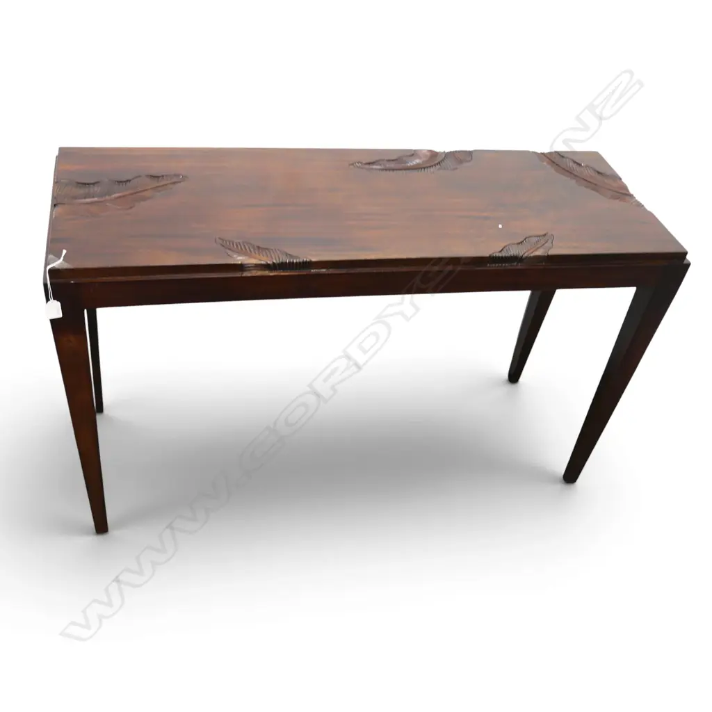 MAHOGANY CONSOLE / HALL TABLE 1230x435x750mm Image 1++