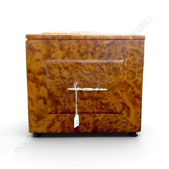 BURR WOOD BOX 340x340x320mm