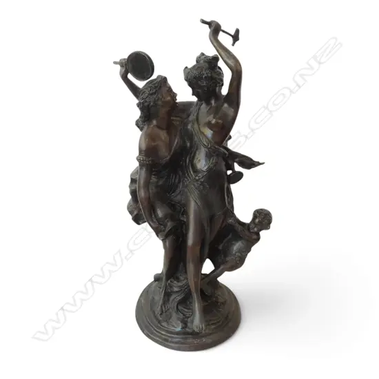 BRONZE STATUE H500MM