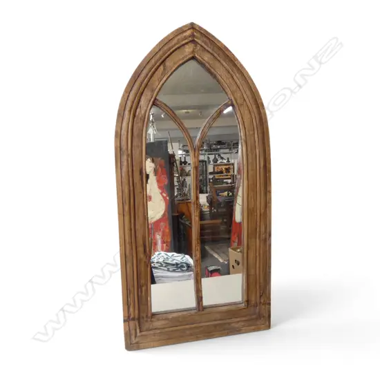 WOODEN MIRROR 1000x485mm