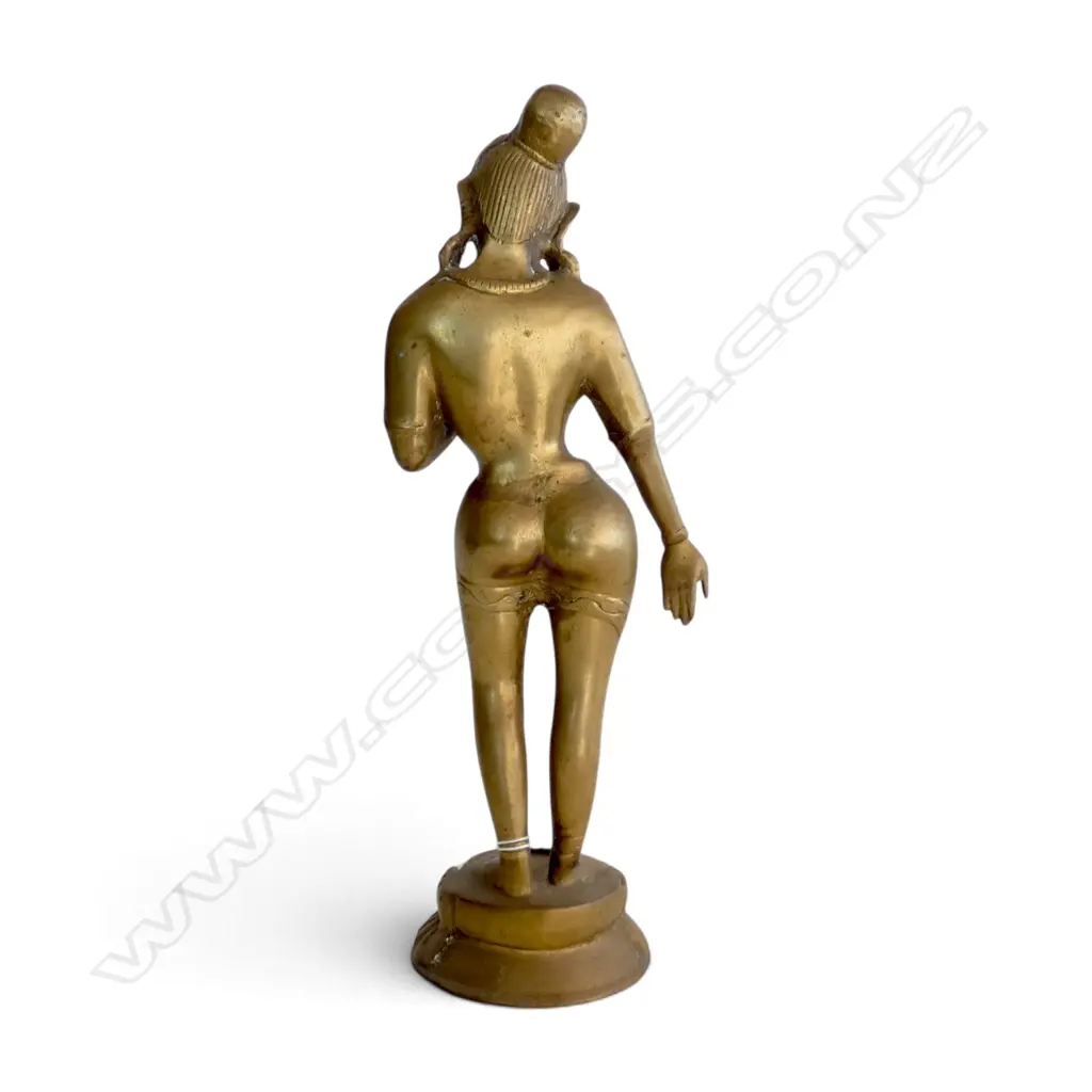 INDIAN BRASS DEITY H.370mm Image 1++