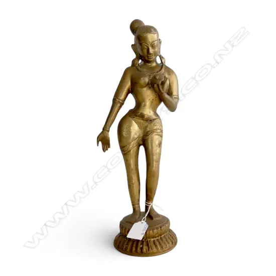 INDIAN BRASS DEITY H.370mm