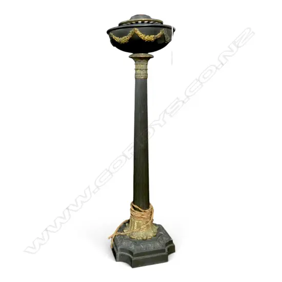 METAL FRENCH COLUMN FORM TABLE LAMP H.700mm
