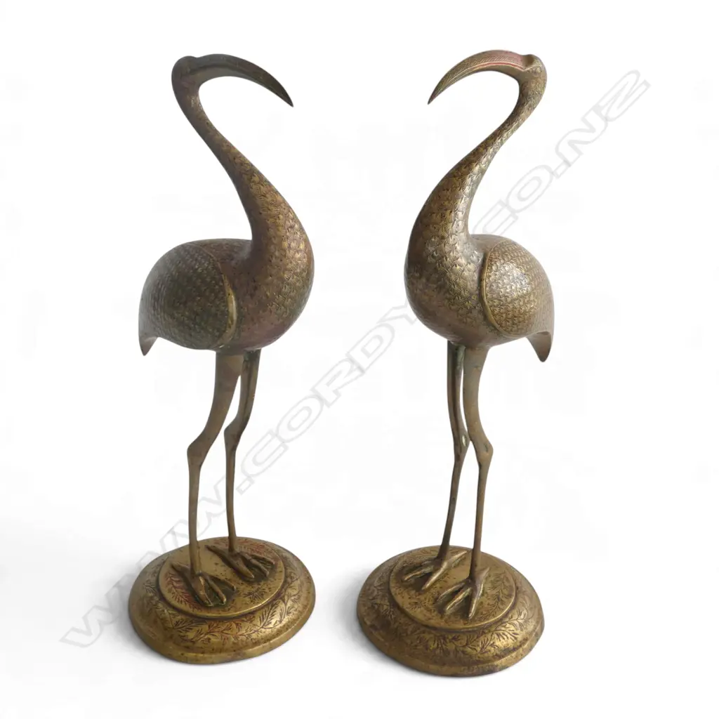 PR BRASS BIRDS H.450mm Image 1++