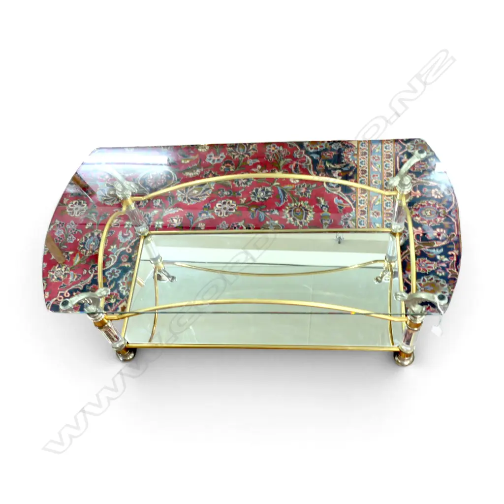 GLASS COFFEE TABLE 1105x570x400mm Image 1++