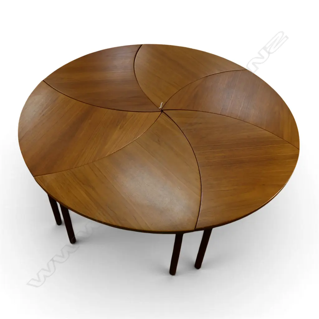 6 SIDE TABLES (TOGETHER FORM A CIRCLE 1300mm dia) Image 1++