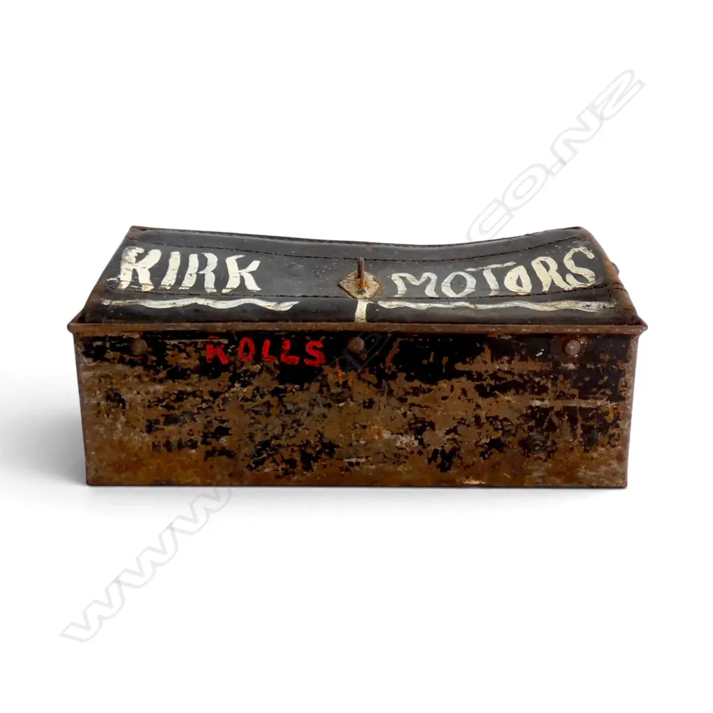 WORK BOX of VINTAGE CAR AUTOMATION TOOLS Image 1++