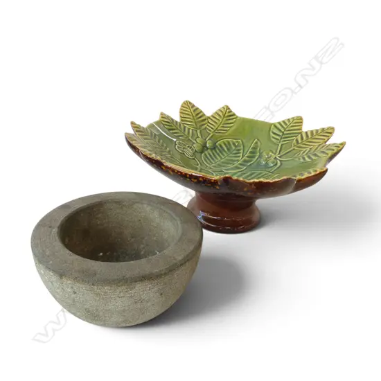 COMPORT 390mm dia, STONE MORTAR 200mm dia