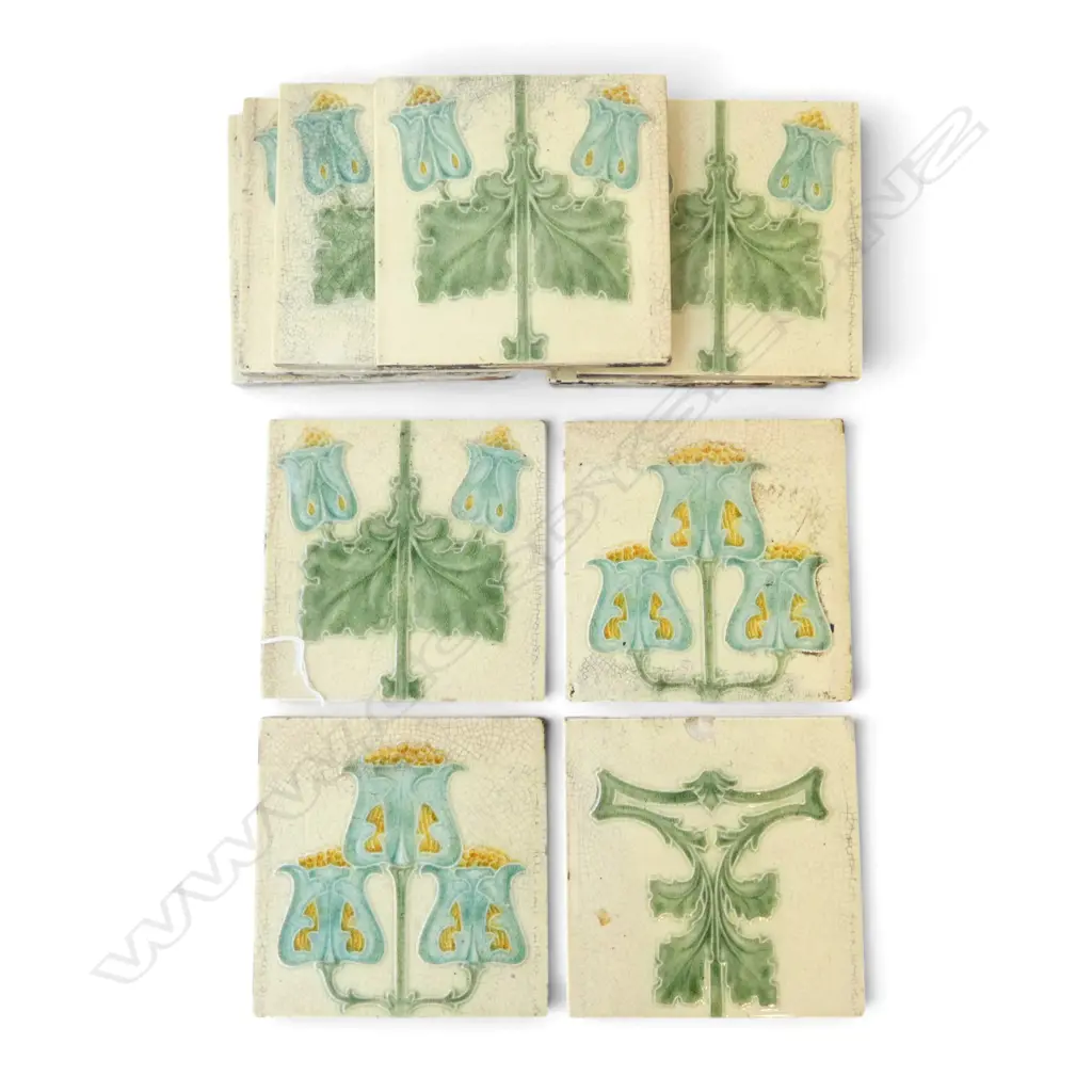 10 ANTIQUE TILES 155x155mm Image 1++