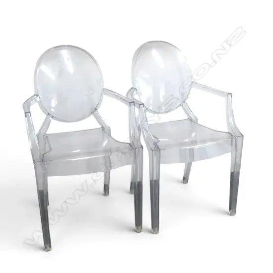 PR KARTELL GHOST ARMCHAIRS