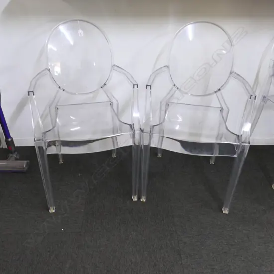 PR KARTELL GHOST ARMCHAIRS
