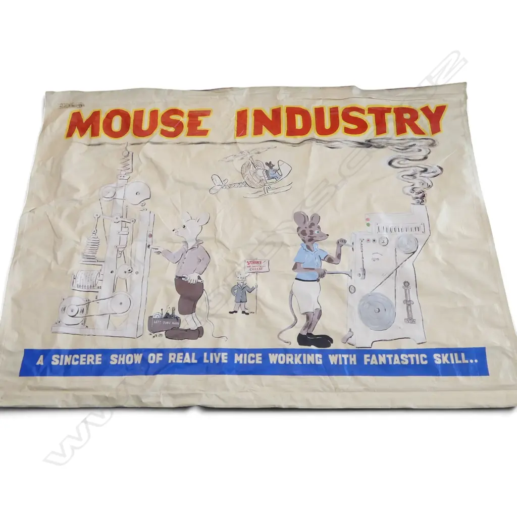 LG PAINTED CANVAS 'MOUSE INDUSTRY 2020x2720mm Image 1++