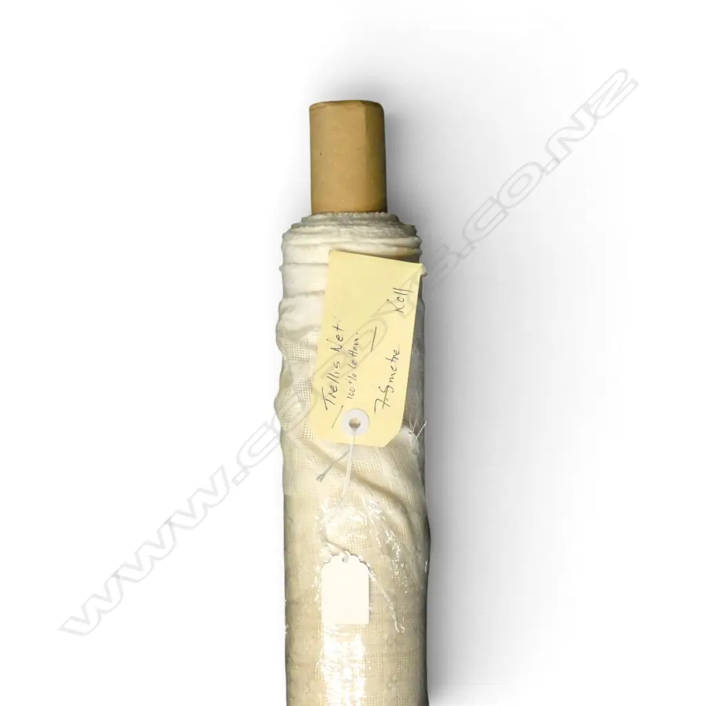 FABRIC BOLT; TRELLIS NET, COTTON, 7.5M Image 1++